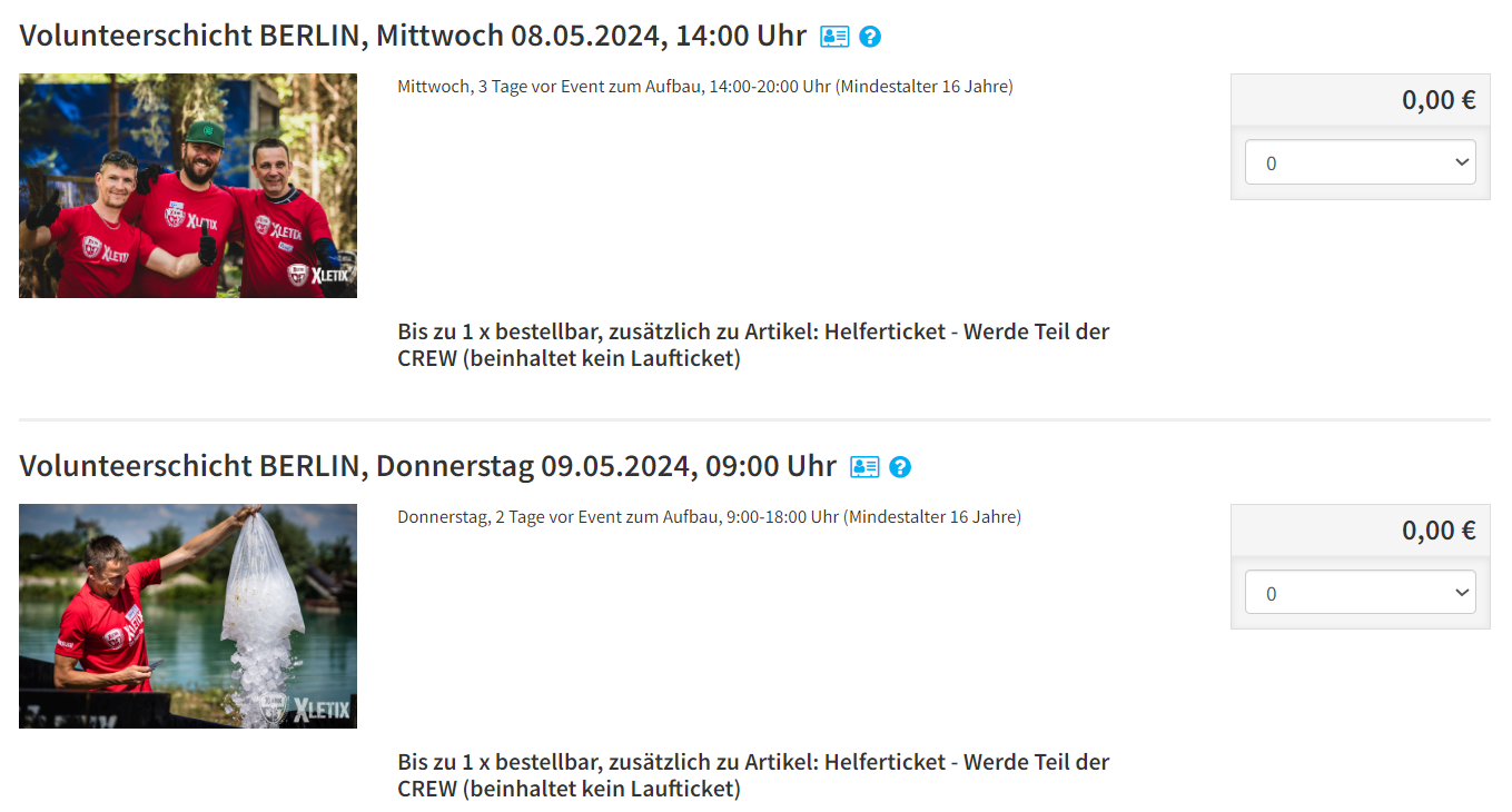 Wie kann ich mich als Volunteer anmelden? XLETIX Kids